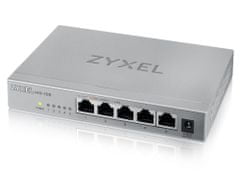 Zyxel MG-105, 5 Ports Desktop 2,5 G MultiGig unmanaged Switch