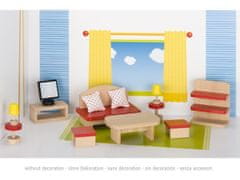 Goki Nábytok pre bábiky: Obývacia izba Basic
