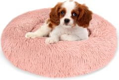 Pohodlný upokojujúci pelech pre psov a mačky | COMFYDEN Ružová 80 cm
