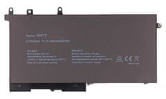 2-Power Dell Latitude E5480 Batéria do Laptopu ( 93FTF D4CMT alternative ) 3 ?lánková Batéria do Laptopu 11,4V 4450mAh