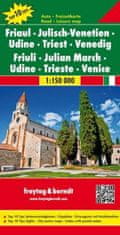AK 0630 Furlansko-Julské Benátsko, Udine 1:150 000