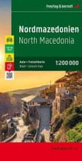 AK 0717 Severná Macedónsko 1:200 000 / automapa + mapa pre voľný čas
