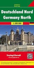 AK 0206 Nemecko sever 1:500 000 / automapa