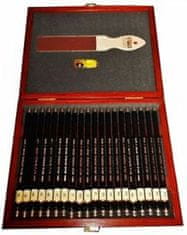 KOH-I-NOOR ceruzky TOISON D´OR luxusná sada 20 ks mechanických v drevenej kazete