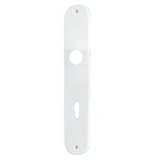 STREFA Plastový štít KLASIK na dózický kľúč, 72 mm (10 párov) biely