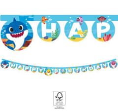 Procos Girlanda Happy Birthday Baby Shark -