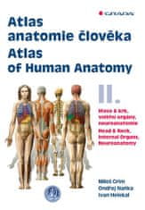 Grada Atlas anatómie človeka II. - Hlava a krk, vnútorné orgány, neuroanatómia / Atlas of Human Anatomy II. - Head and Neck, Internal Organs, Neuronatómy