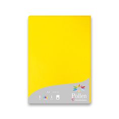 Farebná listová karta A4, 25 ks žltá, A4