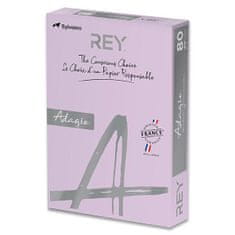 Farebný papier Rey Adagio intenzívna sýtosť, 500 listov, fialový