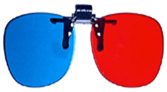 Primecooler PC-AD3 3D GLASS / 3D OKULIARE (red/blue pre dioptrické okuliare)