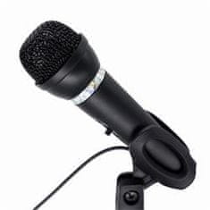 Gembird Mikrofón na stôl MIC-D-04, HQ, čierny