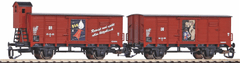 Piko Sada 2 krytých vagónov G02 „Fit“ DR III - 47032