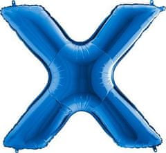 Grabo Nafukovací balónik písmeno X modré 102 cm -