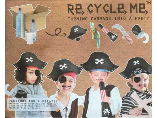 Re-cycle-me set - Party box piráti-pre chlapcov