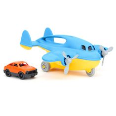 Green Toys Dopravné lietadlo modré