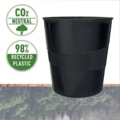 LEITZ Ekologický odpadkový kôš RECYCLE 15l, čierny