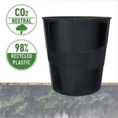 LEITZ Ekologický odpadkový kôš RECYCLE 15l, čierny