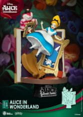 Alenka v ríši divov diorama Book series - Alenka 15 cm (Beast Kingdom)