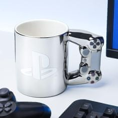Paladone Hrnček 3D Playstation PS4 strieborný