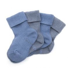 Detské ponožky Stay-on-Socks 12-18m 2 páry Denim Blue