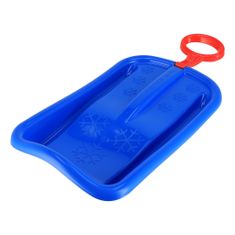 Baby Mix Sánkovací klzák s pohyblivým madlom SNOW ARROW 74 cm modrý