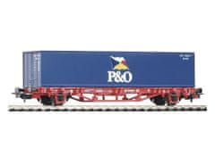 Piko Plošinový vagón Lgs579 1x40ft kontajner P&O DB AG V - 57706