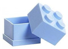 LEGO Úložný box Mini 4 - svetlo modrý