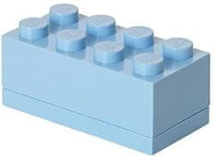 LEGO Úložný box Mini 8 - svetlo modrý
