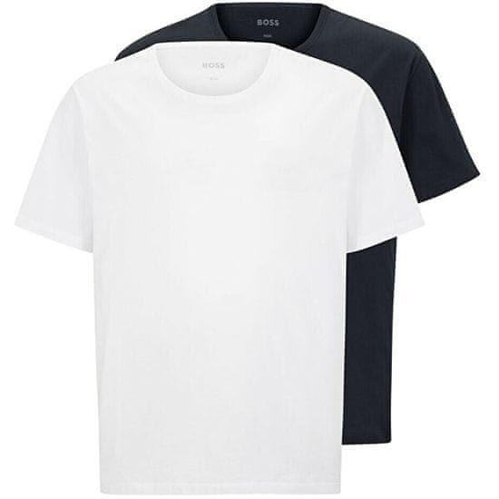 Hugo Boss 2 PACK - pánske tričko BOSS Regular Fit PLUS SIZE 50475287-461