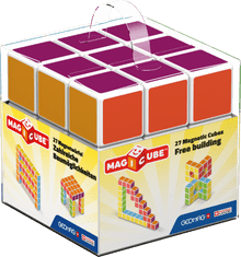 Geomag Magnetické kocky Magicube Free Building 27 kociek