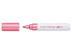 Pilot Pintor Medium akrylový popisovač 1,5-2,2mm - metalický ružový
