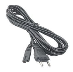 Akyga Napájací kábel 3.0m/250V/PVC/čierna