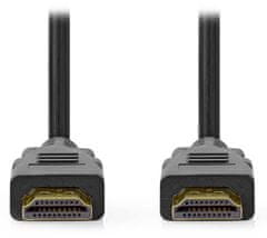 Nedis Ultra High Speed HDMI 2.1 kábel / 8K @ 60Hz / pozlátené konektory HDMI-HDMI / čierny / bulk / 3m