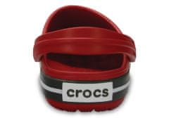 Crocs Crocband Clogs pre deti, 19-20 EU, C4, Dreváky, Šlapky, Papuče, Pepper/Graphite, Červená, 204537-6IB