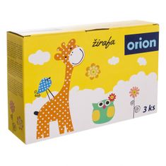 ORION Jedálenská sada pre deti Žirafa 3ks -