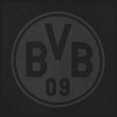 FAN SHOP SLOVAKIA Mikina Borussia Dortmund, Čierna, Klokanie vrecko, Kapucňa, 80% Bavlna | L