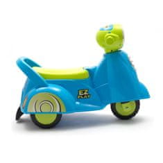 Baby Mix Detské odrážadlo motorka so zvukom Scooter modré