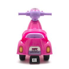 Baby Mix Detské odrážadlo motorka so zvukom Scooter ružové