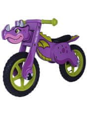 MILLY MALLY Detské odrážadlo-bicykel DINO violet