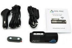 CEL-TEC palubná kamera do auta Red Cobra Wi-Fi Magnetic/1080p/WiFi/g senzor/magnetický držiak/