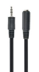 CABLEXPERT GEMBIRD Kábel predĺžený jack 3,5mm M/F, 5m audio