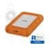 LaCie HDD Externý Rugged Secure 2.5" 2TB - USB-C, Oranžová