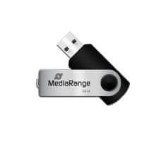 MediaRange USB 2.0 kľúč 128GB, otočný "swivel swing"; MR913