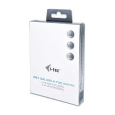 I-TEC USB-C na 4K Dual Display Port adaptér