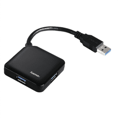 USB-3.0-Hub 1:4, čierny