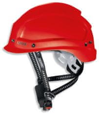 Uvex Prilba Pheos alpine - červená / multifunkčná pre práce vo výškach a záchranárske práce