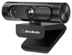 AVerMedia PW315/ Full HD/ Webová kamera/ Čierna