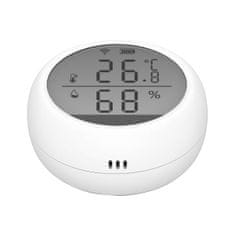 UMAX U-Smart Temperature and Humidity Sensor Wifi senzor teploty a vlhkosti s displejom a prepojením do U-Smart aplikácie