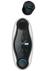 Helmer chytré hodinky so slúchadlami TWS 900/ dotykový display/ notifikácia/ BT 5.0/ odhad krvného tlaku/ handsfree/ CZapp