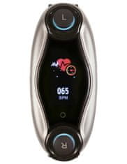 chytré hodinky so slúchadlami TWS 900/ dotykový display/ notifikácia/ BT 5.0/ odhad krvného tlaku/ handsfree/ CZapp